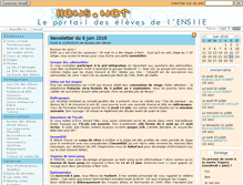 Tablet Screenshot of iiens.net