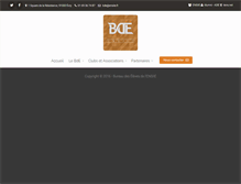 Tablet Screenshot of bde.iiens.net