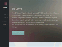 Tablet Screenshot of etranger.iiens.net